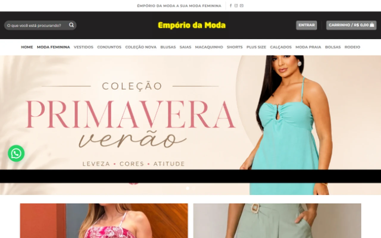 Loja virtual Empório da Moda