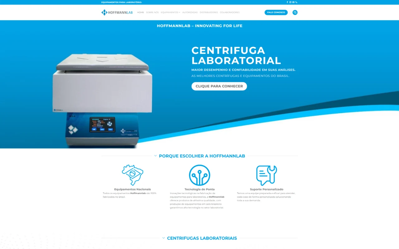 Site institucional Hoffmannlab